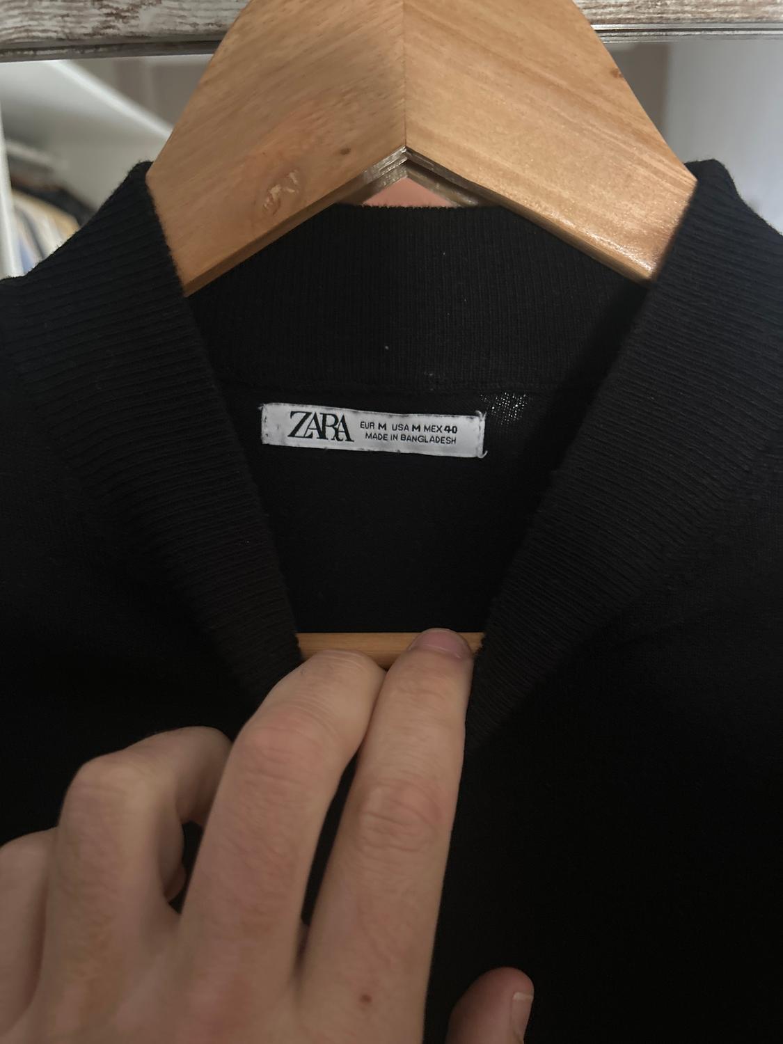 SHORT SLEEVE SWEATER WITH A HIGH NECK - Image 3