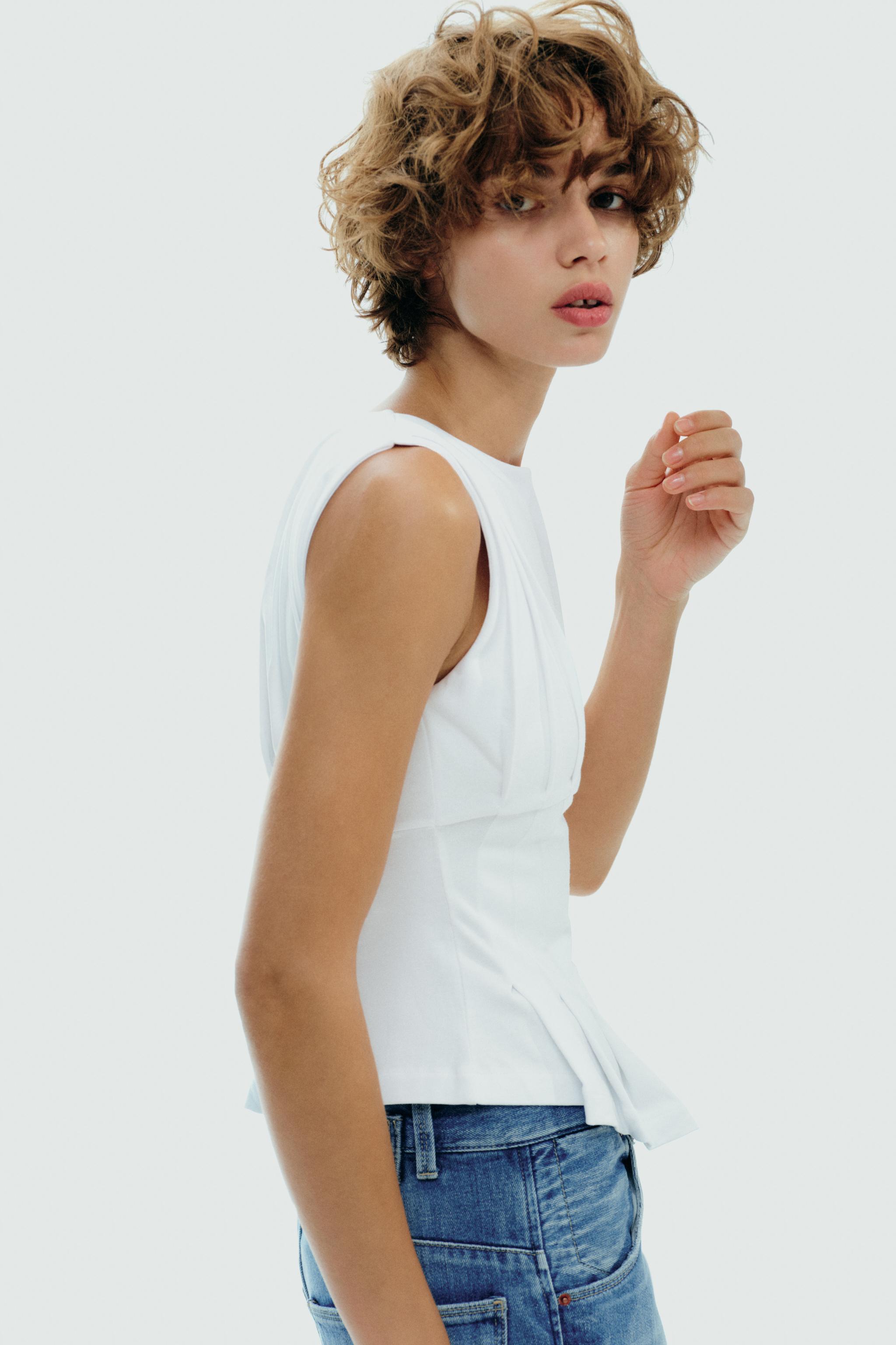 新品room306contemporary Pleats Design Tops room306 contemporary Pleats Design Tops