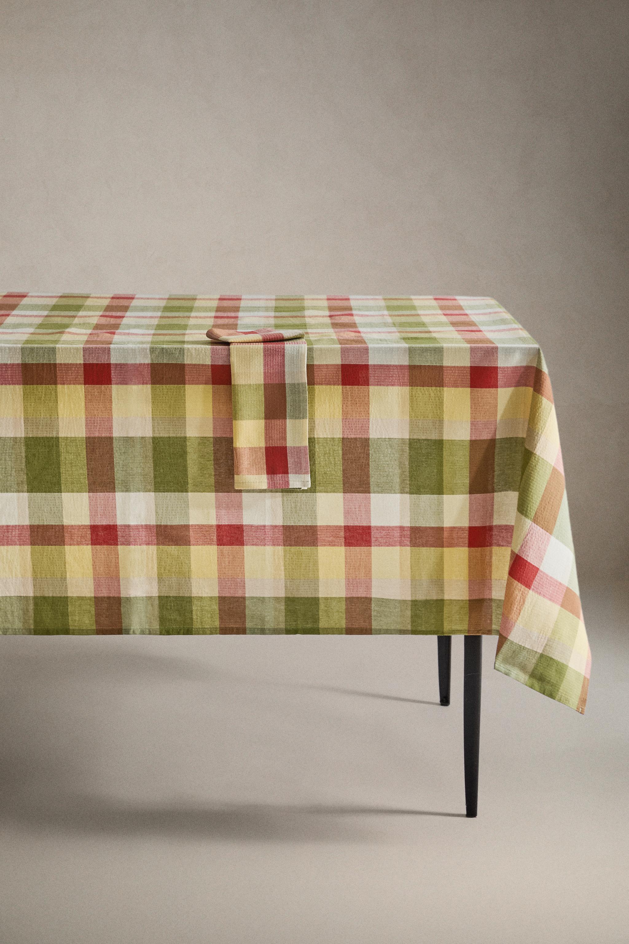 NAPPE COTON CARREAUX
