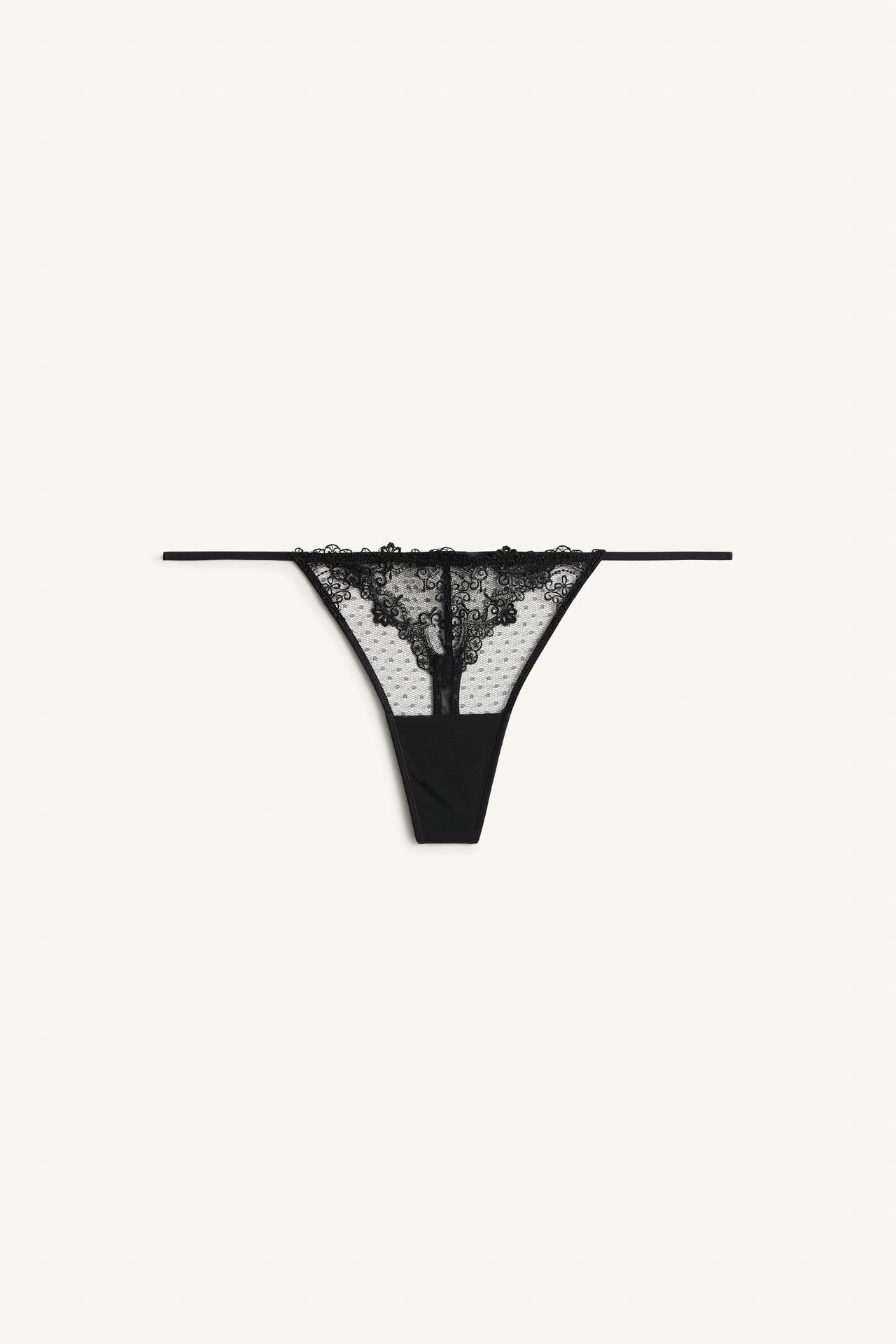 LIMITED EDITION LACE THONG