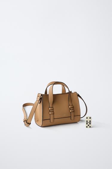 SAC BANDOULIÈRE LISERÉ - Marron de Zara - Image 5