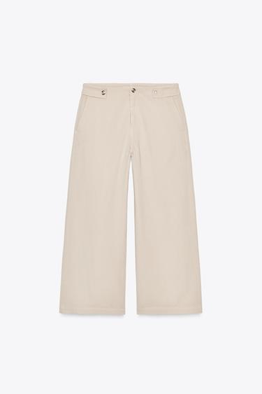 Zara CULOTTES - taupe brown