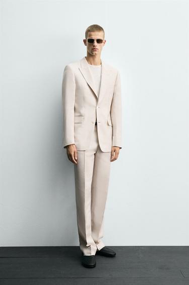 BLAZER TRAJE BOBBY GILLESPIE X ZARA - Crudo de Zara