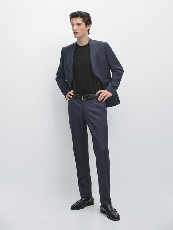 Pinstriped suit pants from Zara - $200