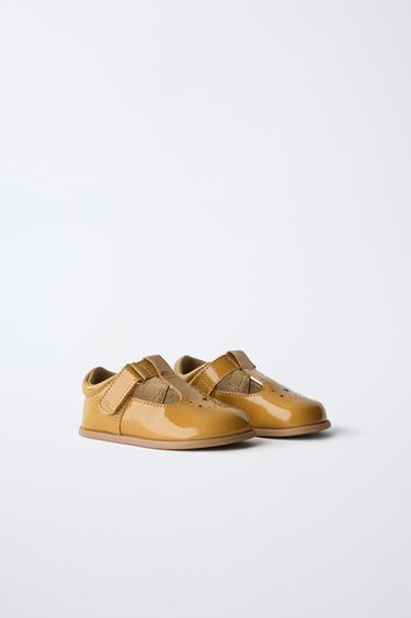 BAREFOOT LEATHER SHOES - Brown by Zara - Image 1