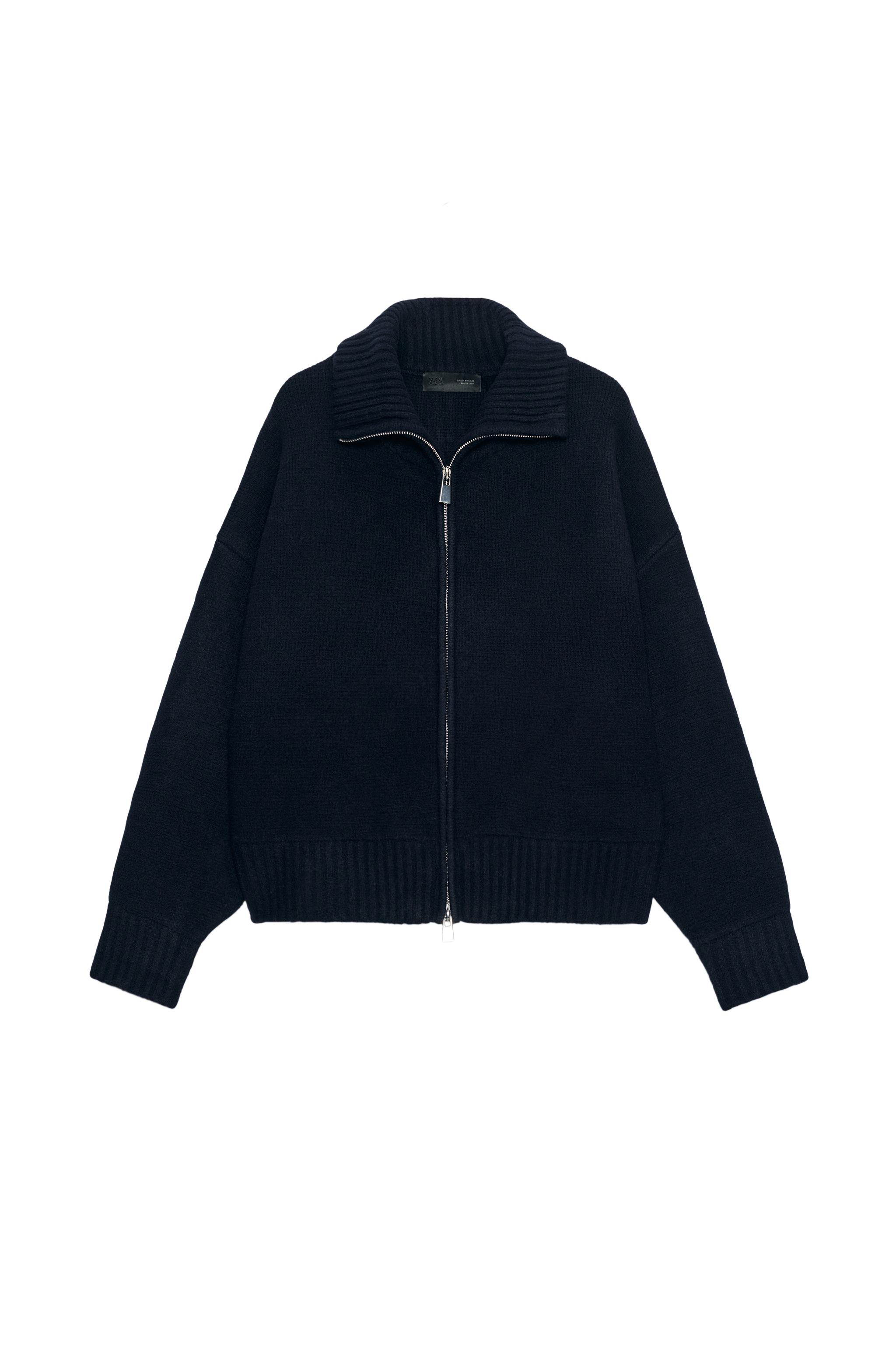 CHAQUETA PUNTO CUELLO SUBIDO