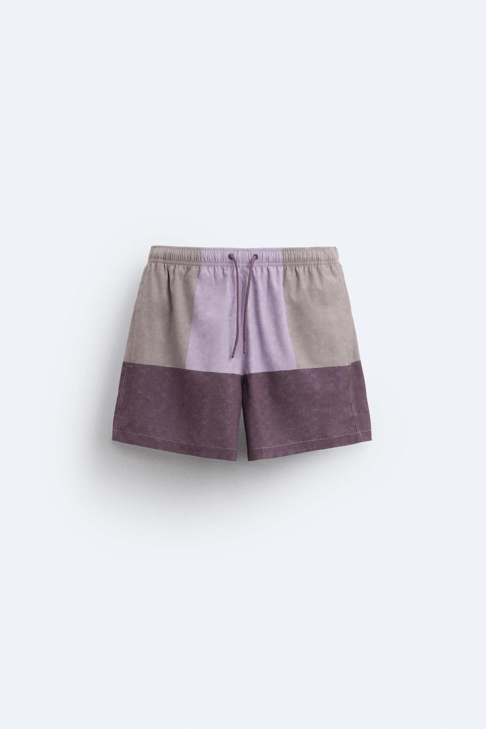 Mens swim shorts outlet zara