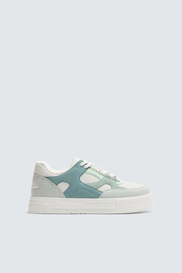 Zara MULTIPIECE SNEAKERS - Green