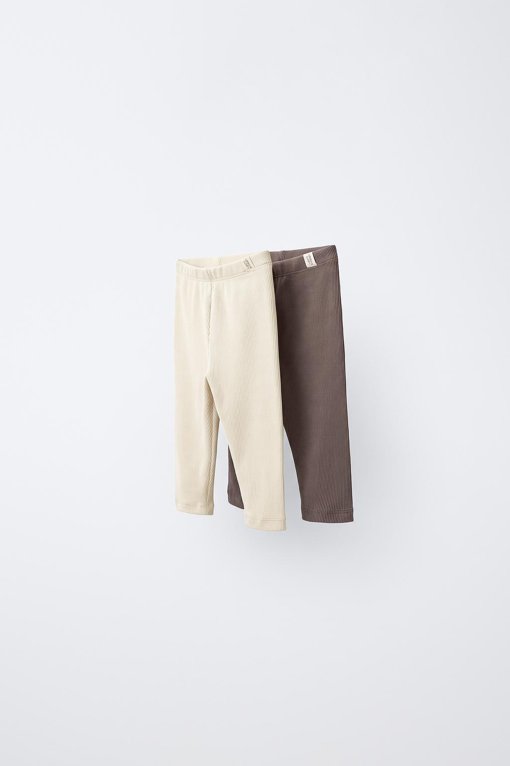 TWO-PACK OF PLAIN LEGGINGS