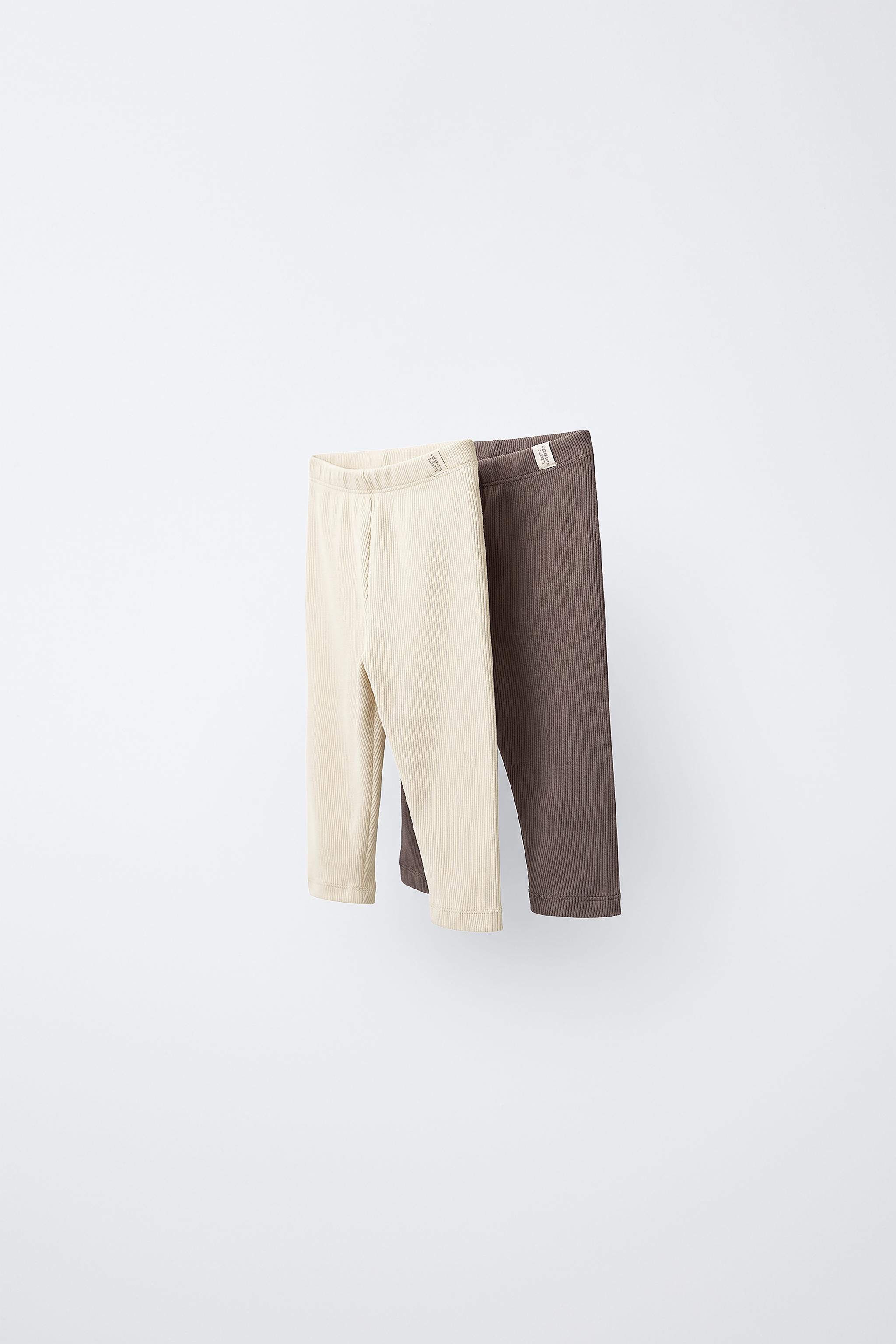 2-PACK OF PLAIN LEGGINGS