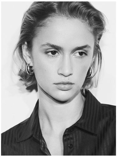 Zara Striped flowing shirt - Brown