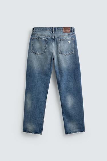 STRAIGHT FIT JEANS - Blue by Zara - Image 8