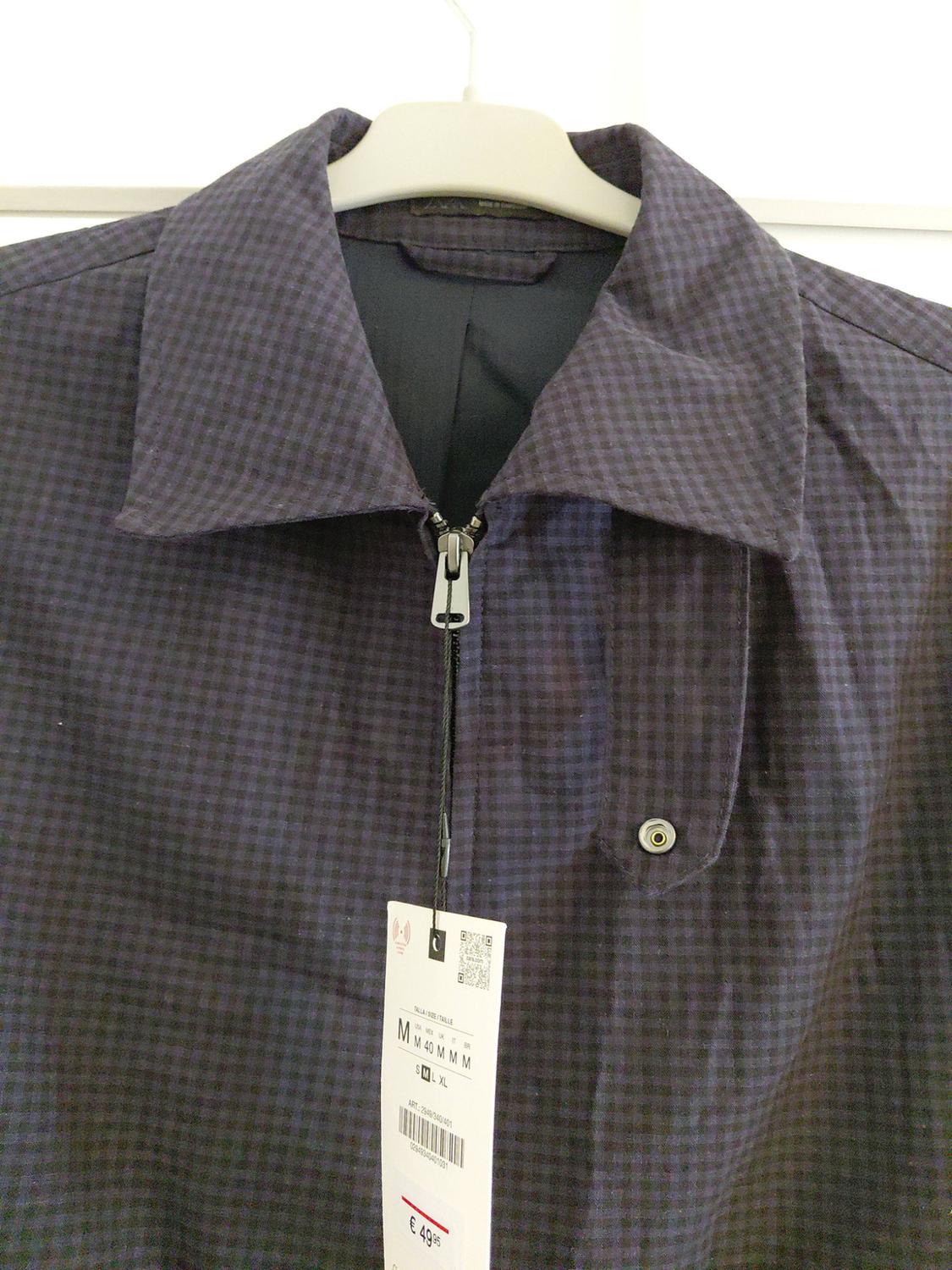 REGULAR FIT CHECK JACKET - Image 2