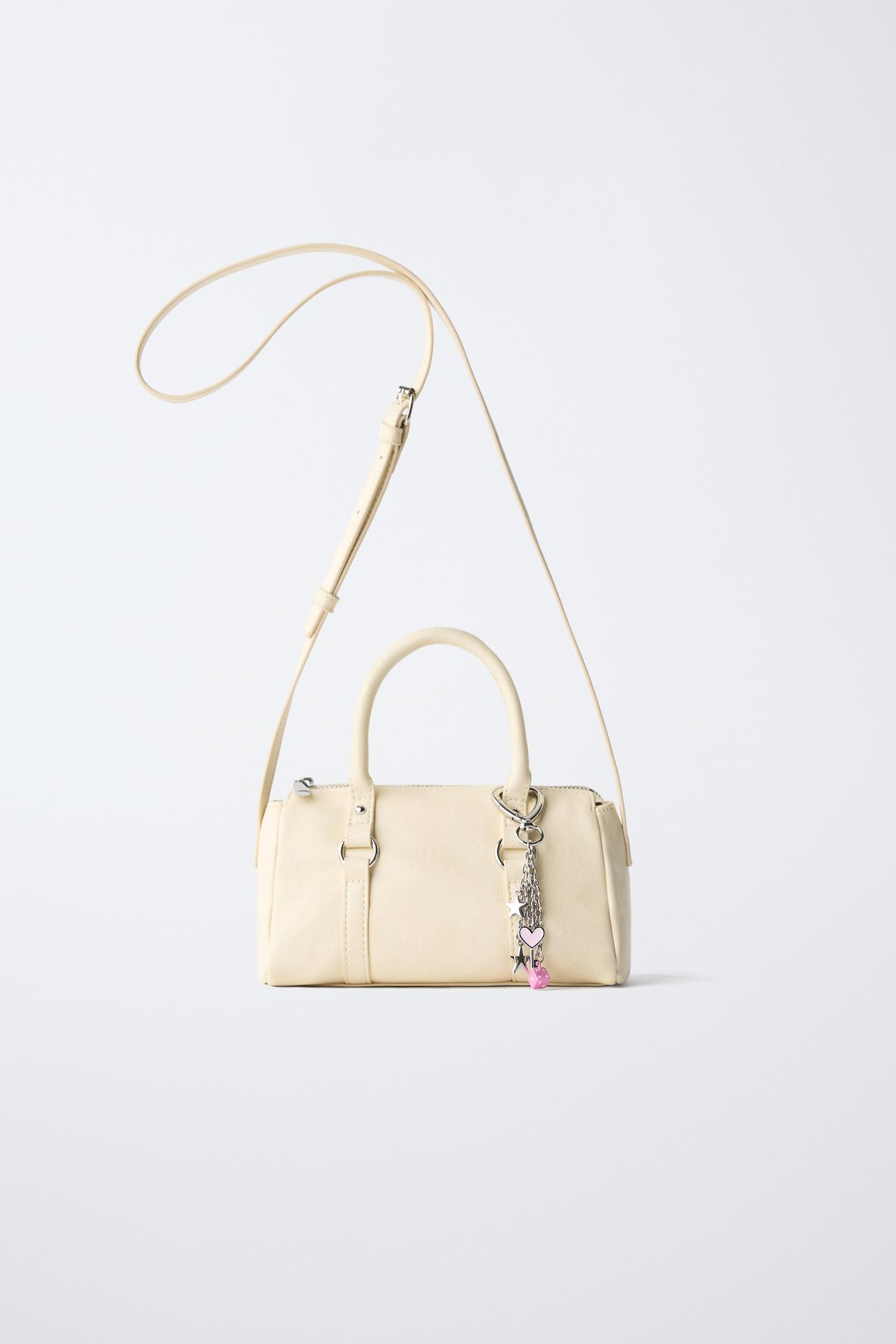 CHARM CROSSBODY BAG — Vanilla Yellow