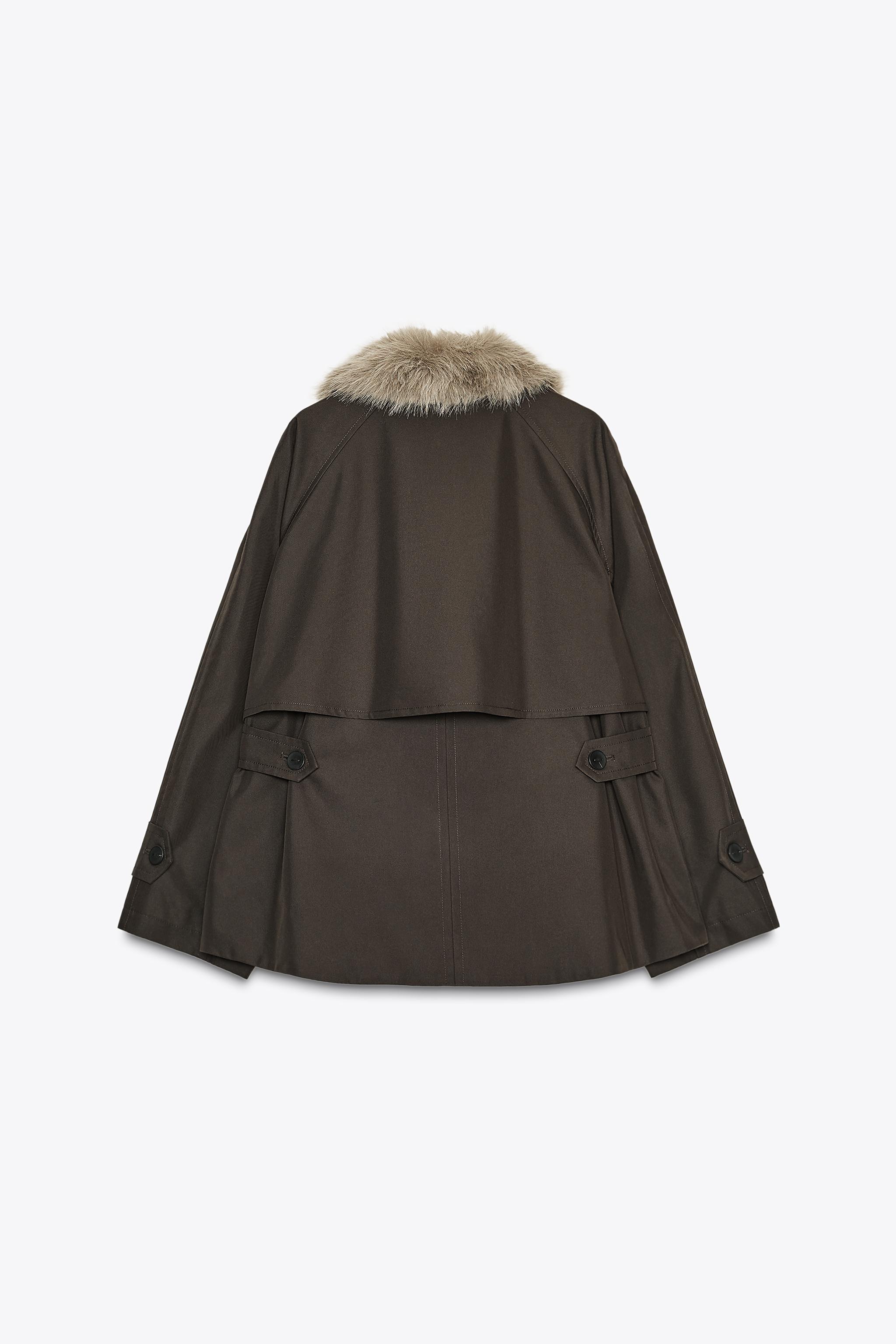 WATER REPELLENT JACKET ZW COLLECTION - Chocolate | ZARA United States