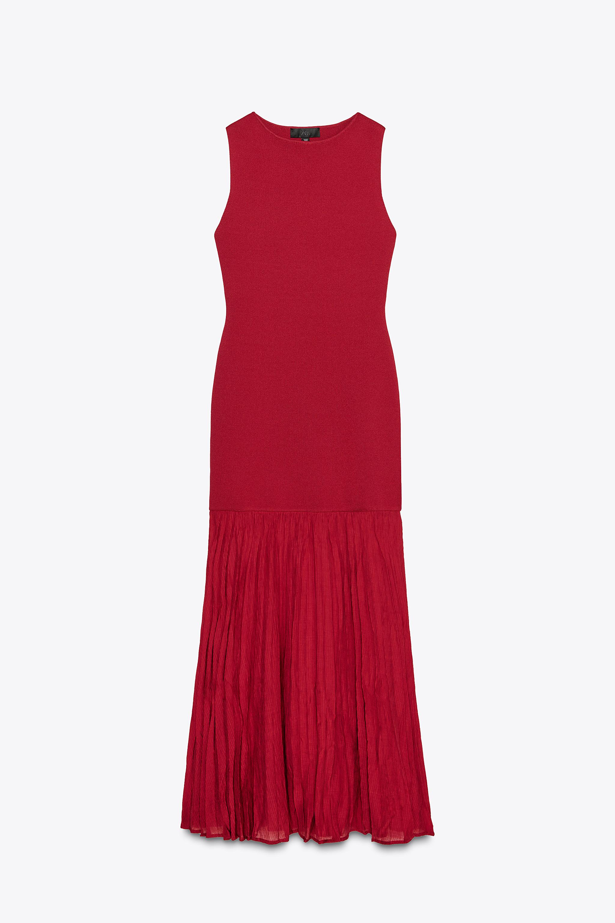 ZARA コンビニットワンピース 6236/018 コンビニットワンピース - エクリュ | ZARA Japan / 日本