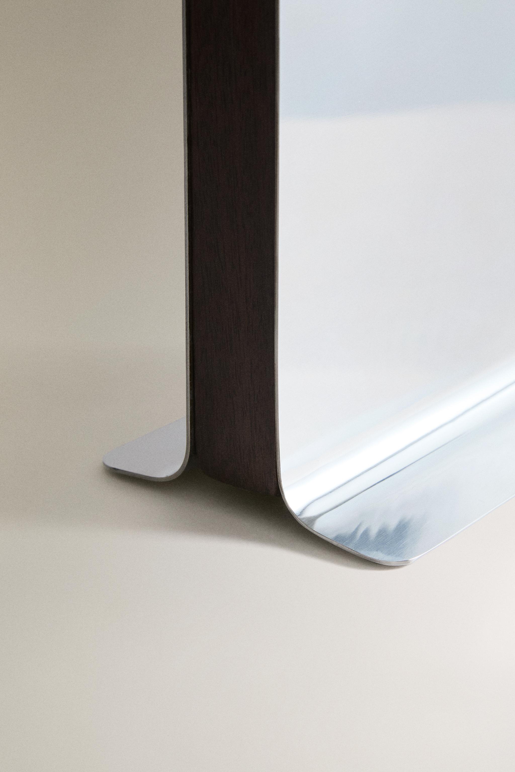 WOOD AND METAL BOOKENDS