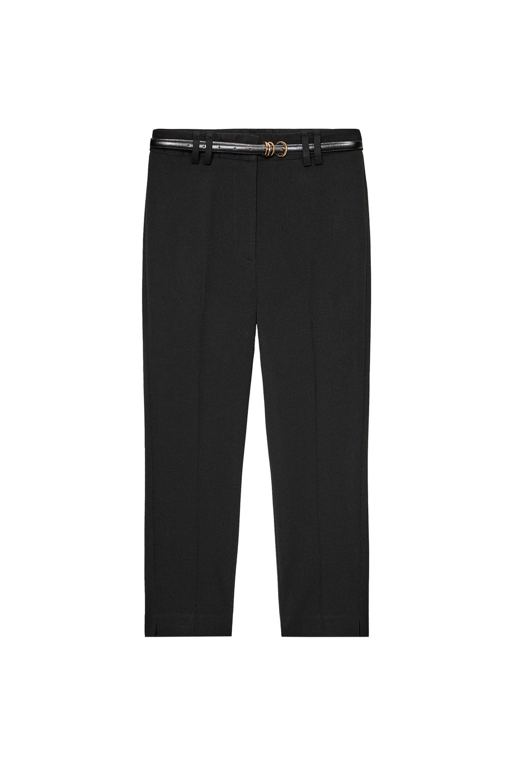 BELTED CAPRI PANTS - image 3