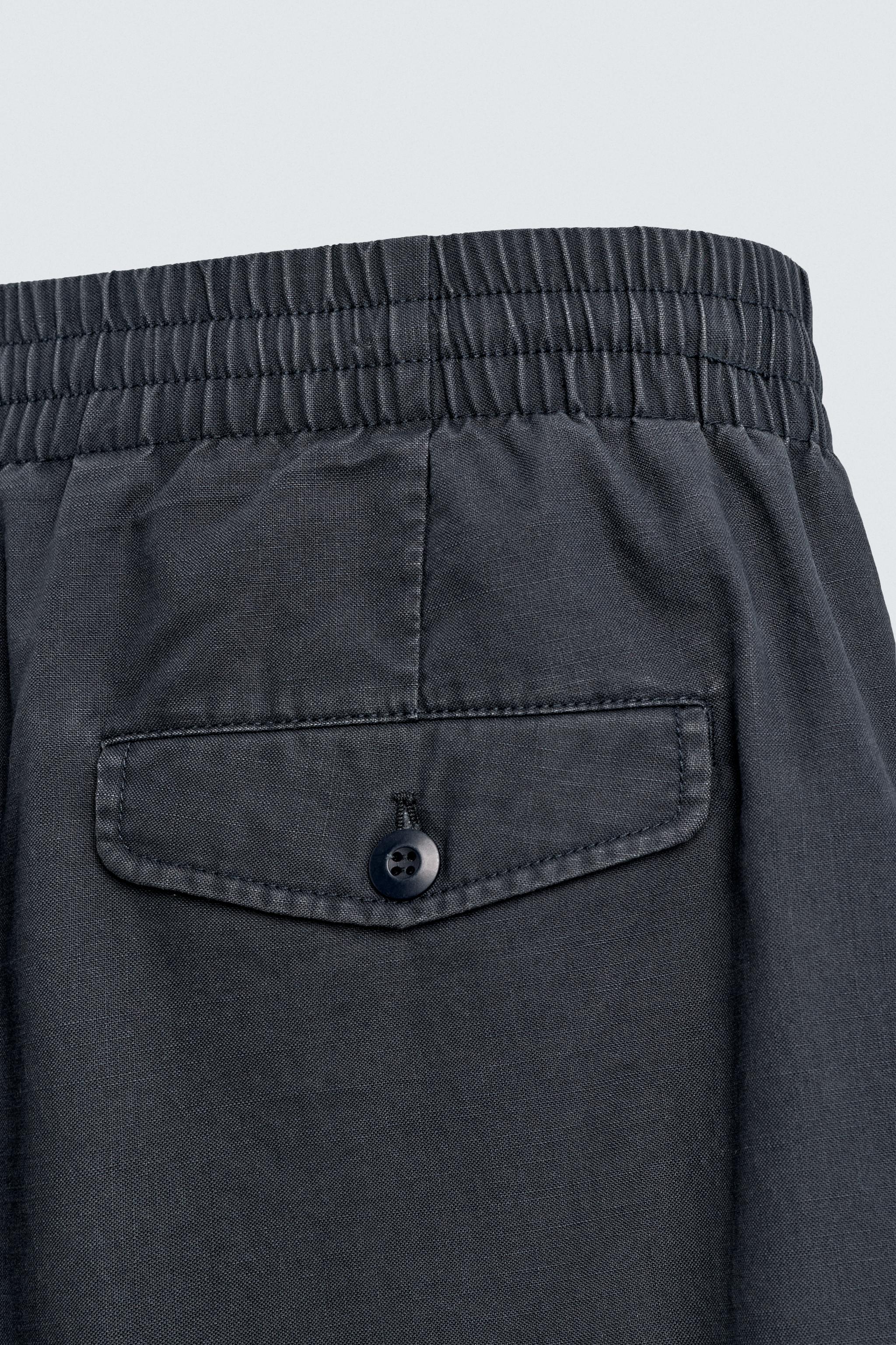 PANTALON DÉCONTRACTÉ DÉLAVÉ