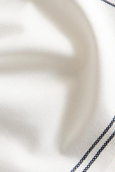 SET DE TABLE BRODERIE LANGOUSTE - Bleu de Zara - Image 3