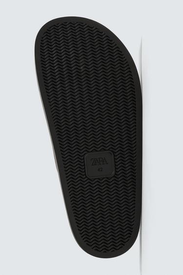 LEATHER CLOGS - Sea green by Zara - Image 3