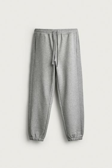 PANTALÓN CHÁNDAL BÁSICO - Gris vigoré de Zara