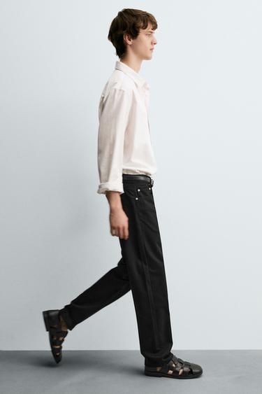 JEAN COUPE DROITE - Noir de Zara - Image 3