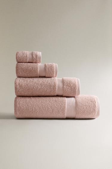 TOALLA BAÑO ALGODÓN PREMIUM (600 GXM²) - Rosa palo de Zara - Imagen 0