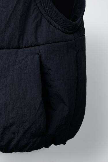 GILET MATELASSÉ - Bleu marine de Zara - Image 5