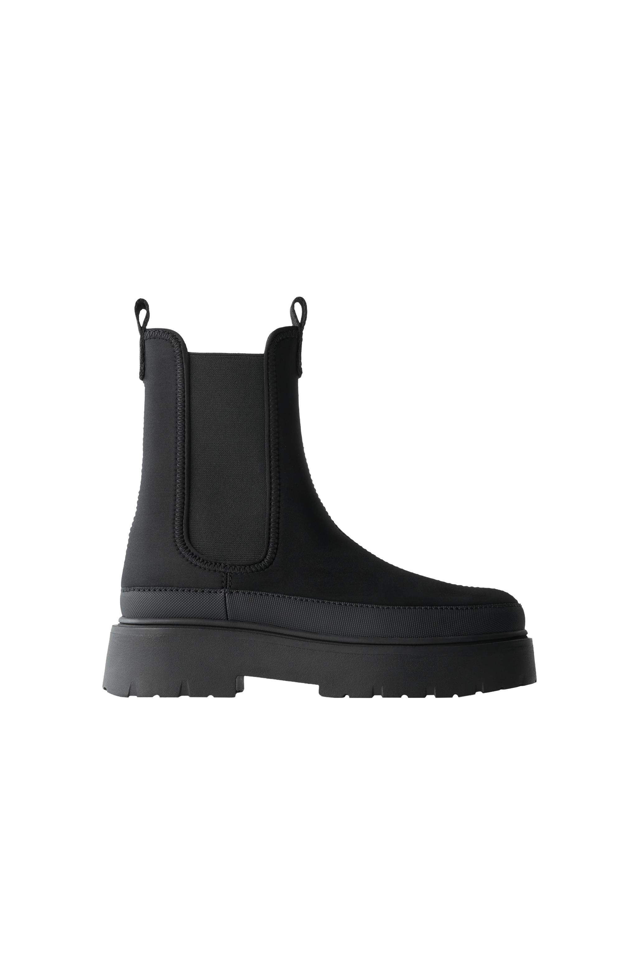 【ぼむ】zara volumetric Chelsea boots CHELSEA BOOTS - Black | ZARA United States