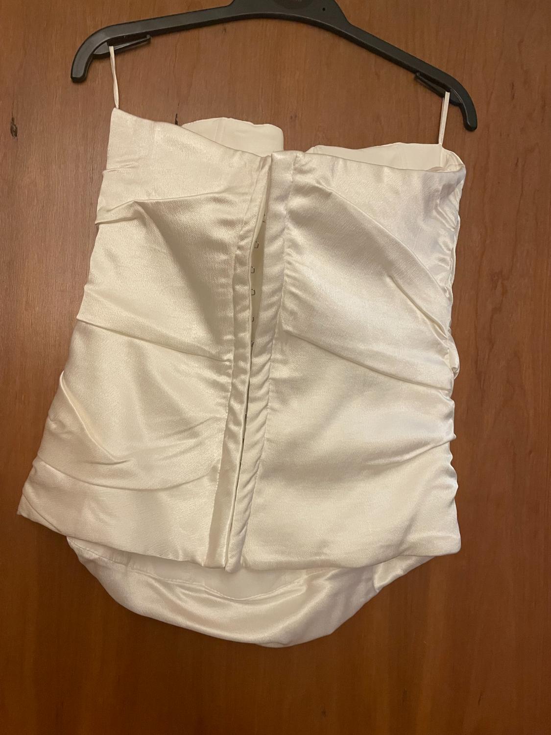SATIN CORSETRY-INSPIRED TOP - Image 2