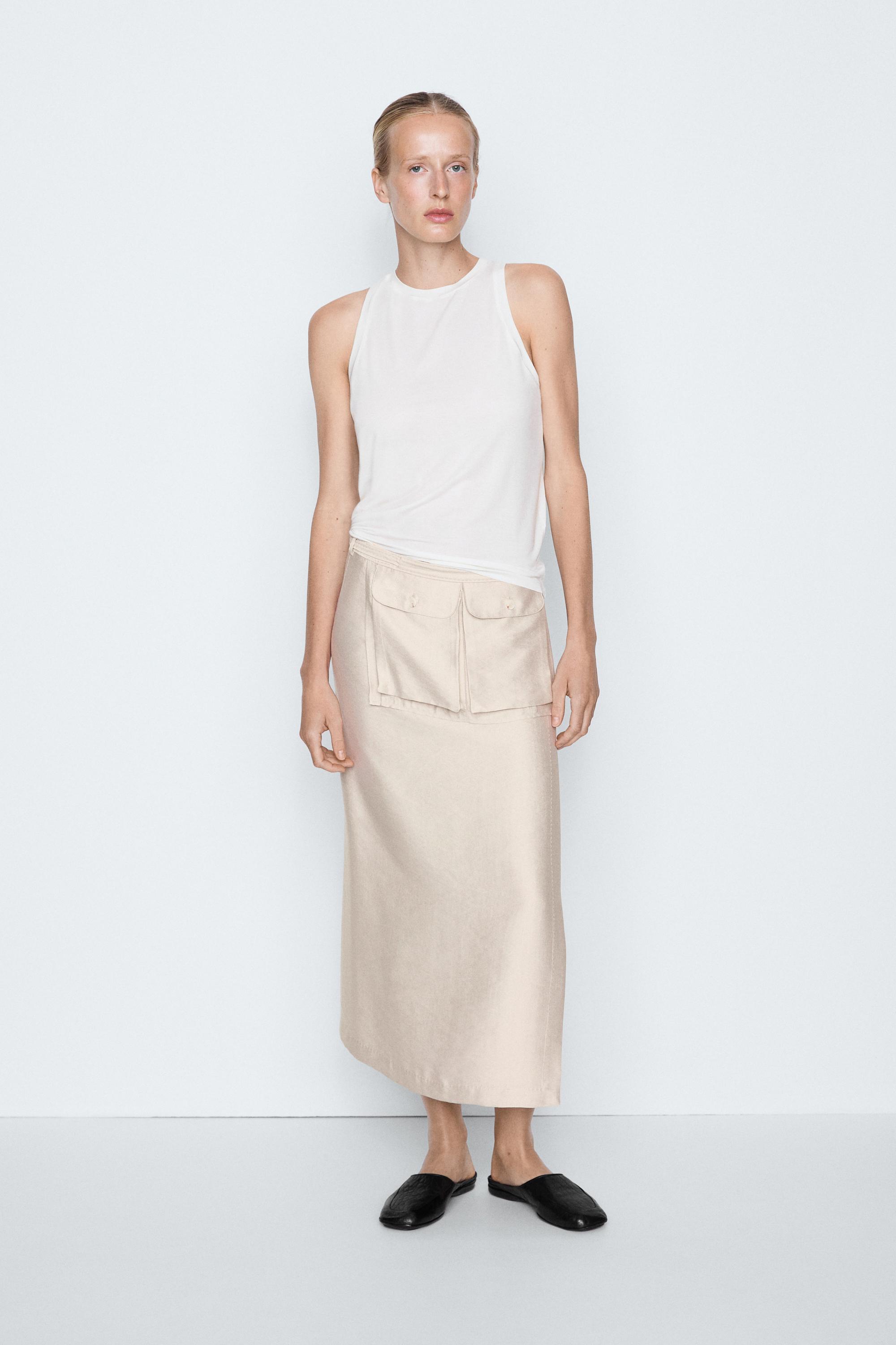 Silk blend sleeveless top - STUDIO