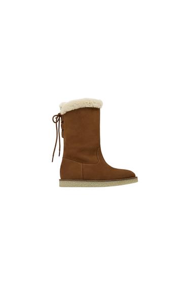 BOOTS WITH TIED DETAIL