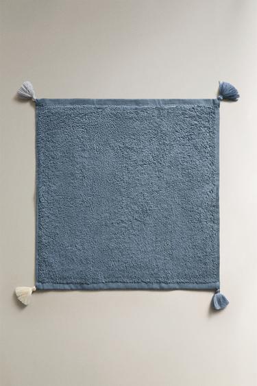 LOT DE SERVIETTES POMPONS (LOT DE 3) - Bleu moyen de Zara - Image 2