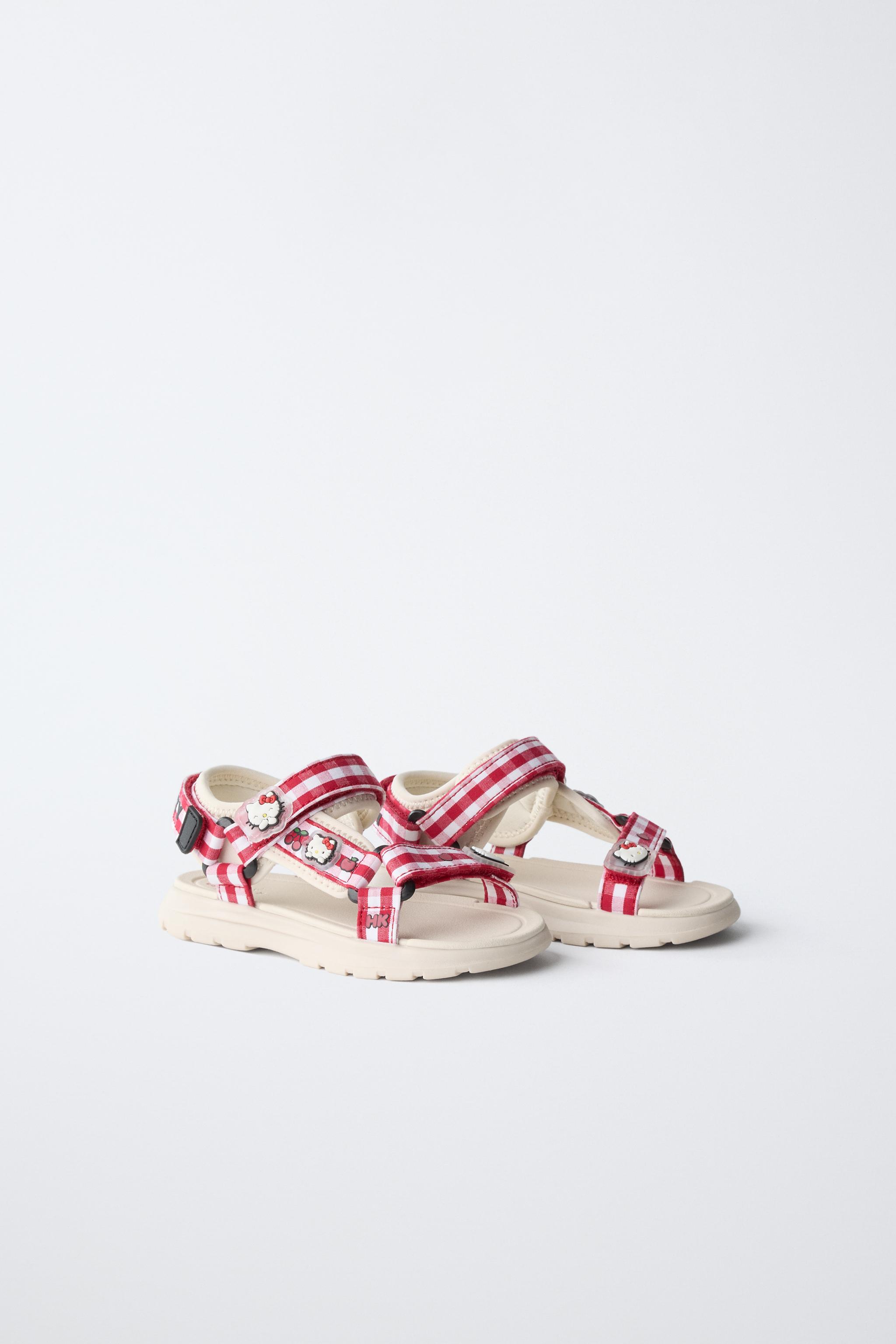 HELLO KITTY © SANRIO TECHNICAL SANDALS — Red