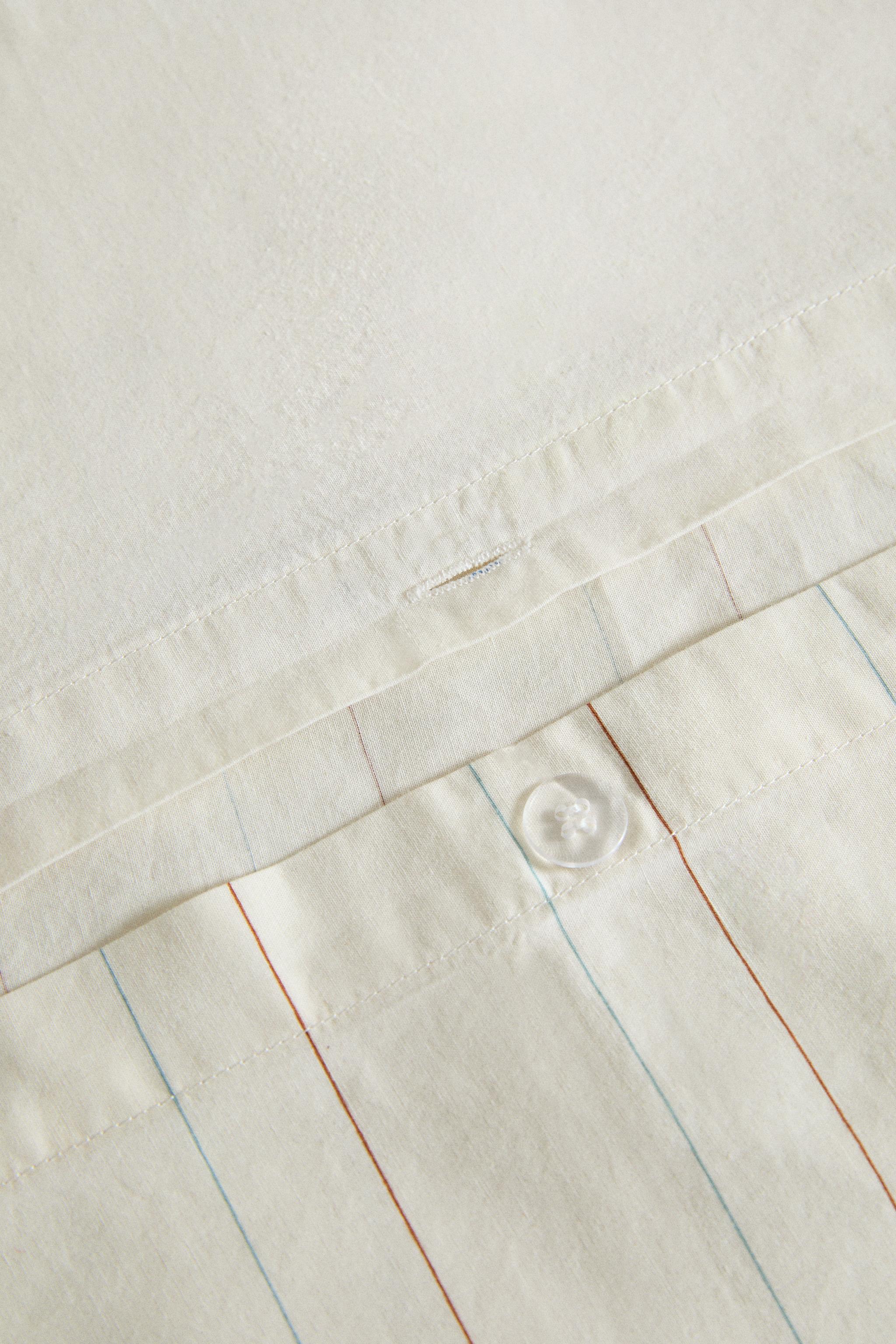 KIDS SAILBOAT COTTON DUVET COVER