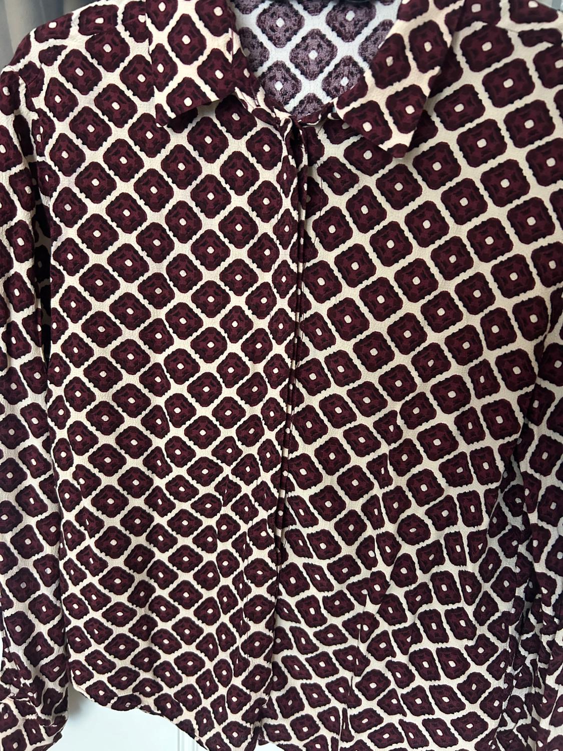 GEOMETRIC PRINT SHIRT - Image 2