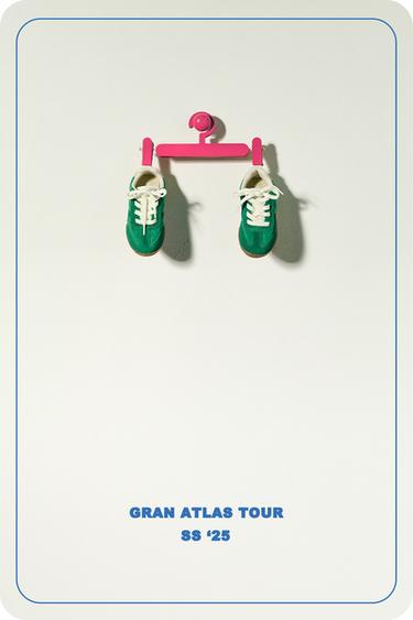 Zara SOFT SNEAKERS - Green