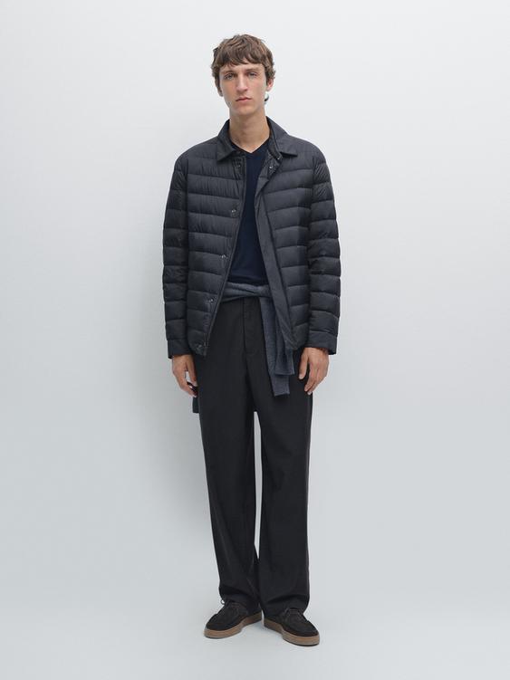 Extra lightweight puffer jacket