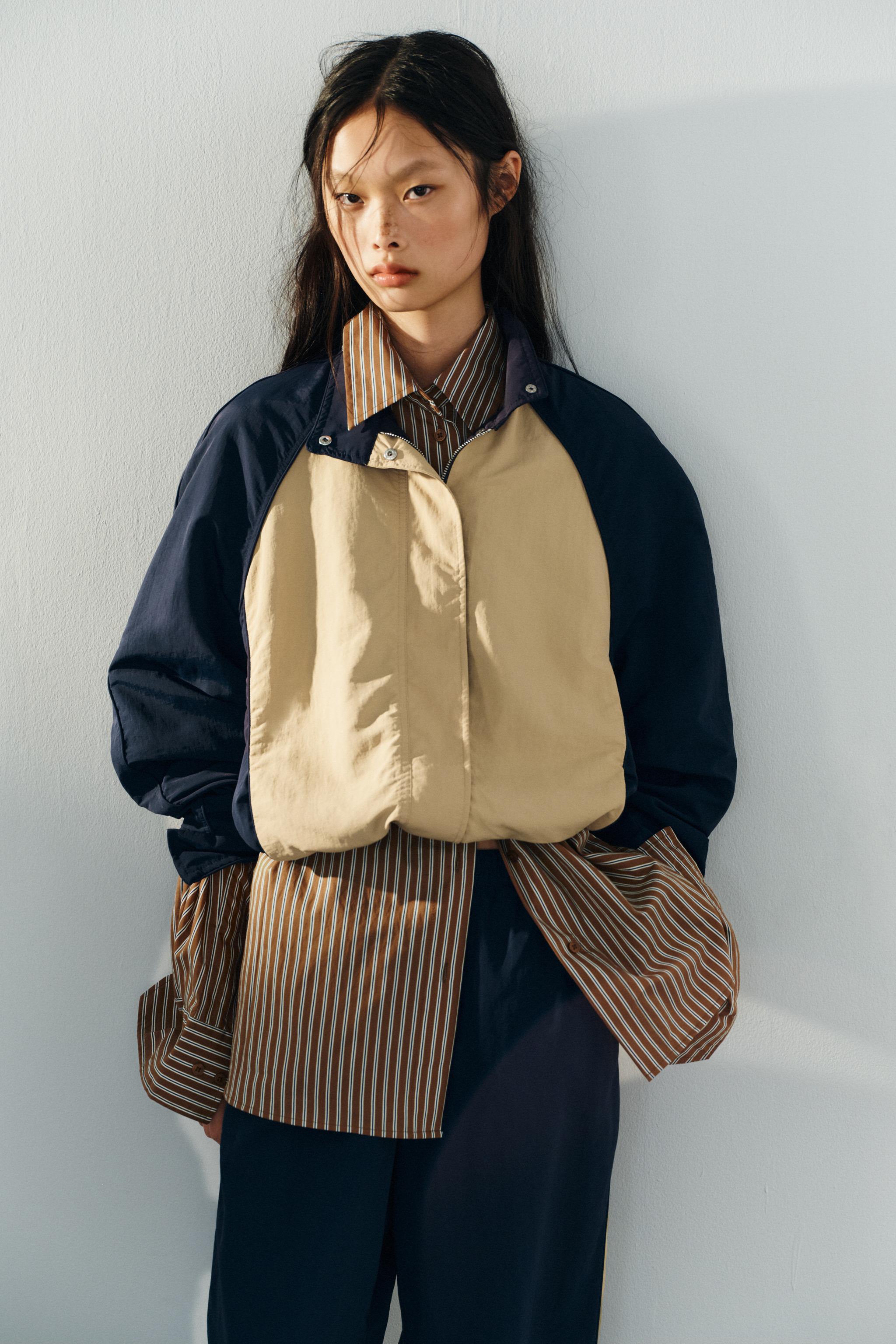 NYLON SIDE STRIPE TROUSERS