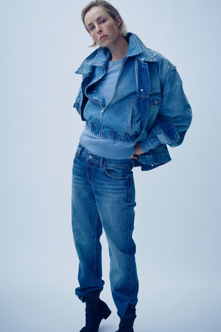 Jacket Giacca Di Jeans Con Strappi Giubbetto Di Jeans Con Strappi