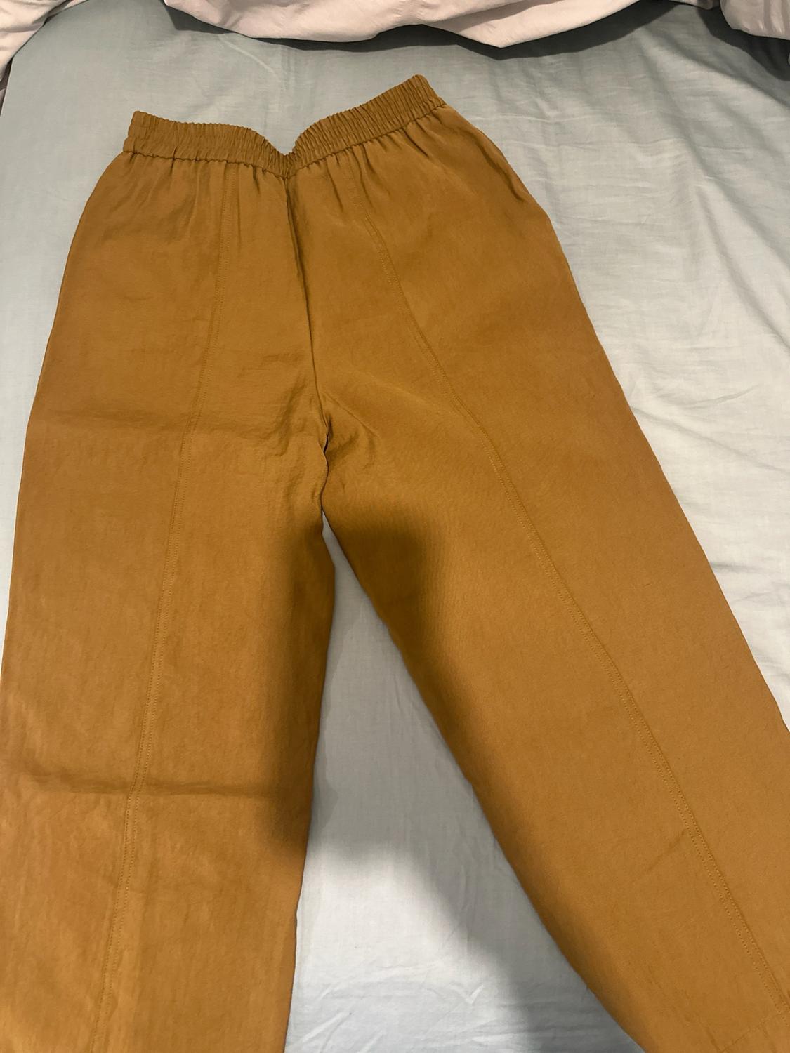 CARROT FIT TROUSERS WITH TABS AT HEM - Image 2