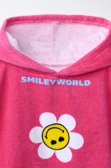 PONCHO SERVIETTE SMILEYWORLD ® - Fuchsia de Zara - Image 2