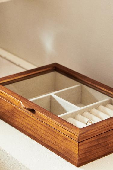 BOÎTE À BIJOUX BOIS - Marron de Zara - Image 10