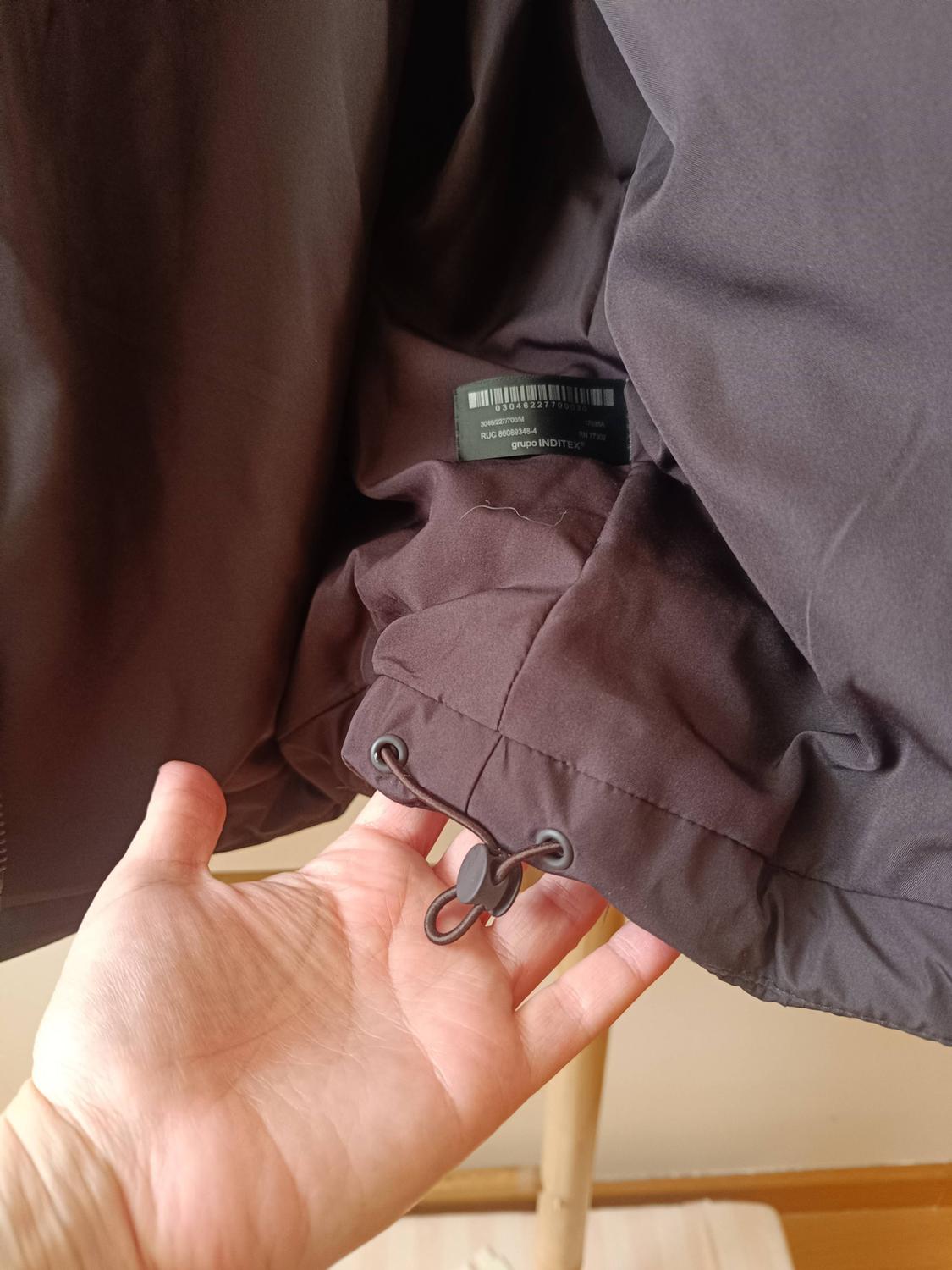 SHORT WATER-REPELLENT WINDPROOF PUFFER ANORAK - Image 3
