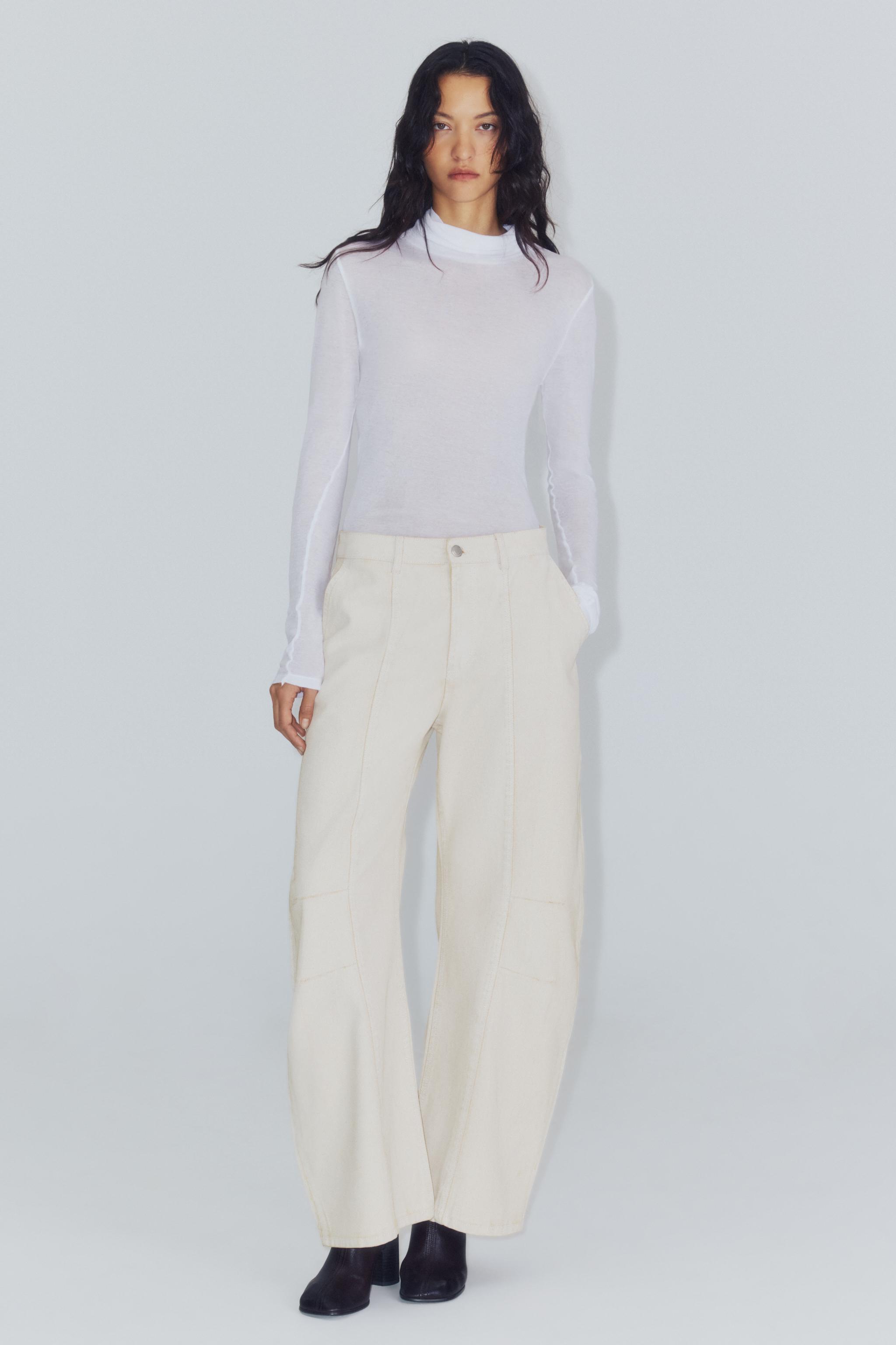 JEANS ZW COLLECTION WIDE LEG TAILLE MOYENNE