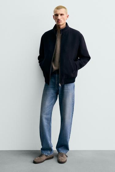 LEATHER TRAINERS - Grey by Zara - Image 0