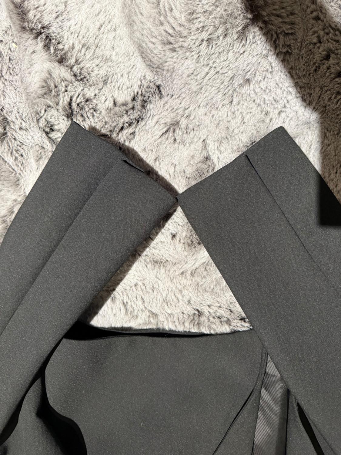 TIED CROPPED BLAZER - Image 3