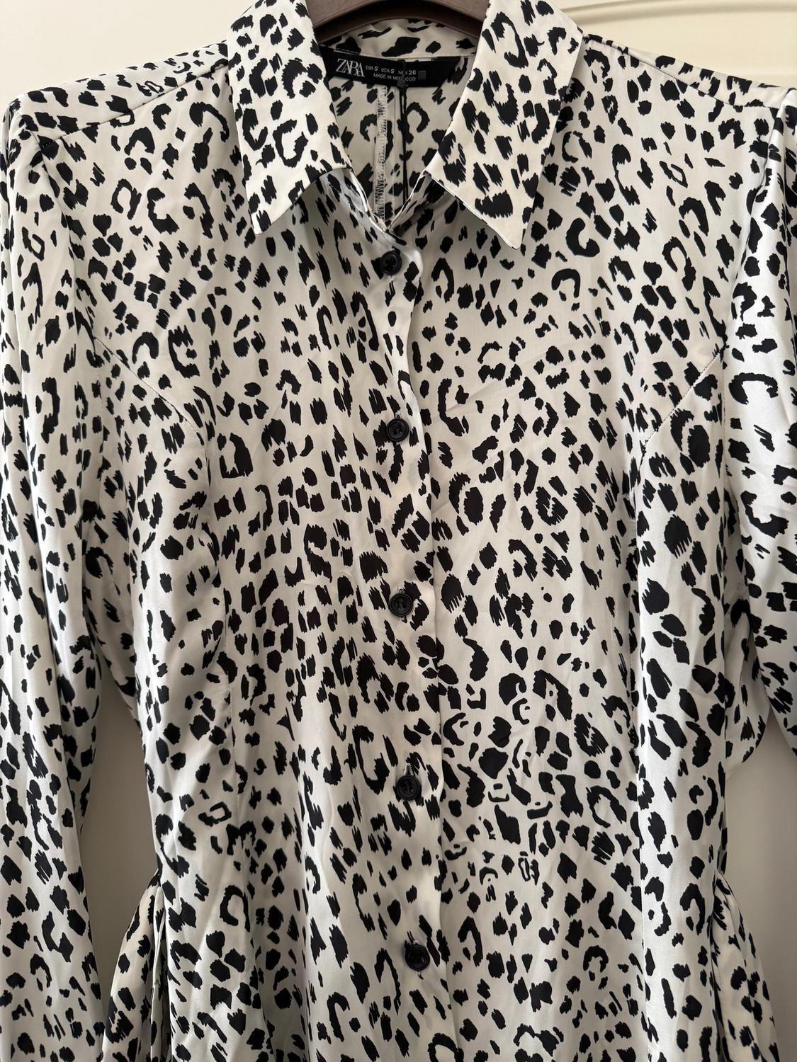 MINI ANIMAL PRINT DRESS - Image 4