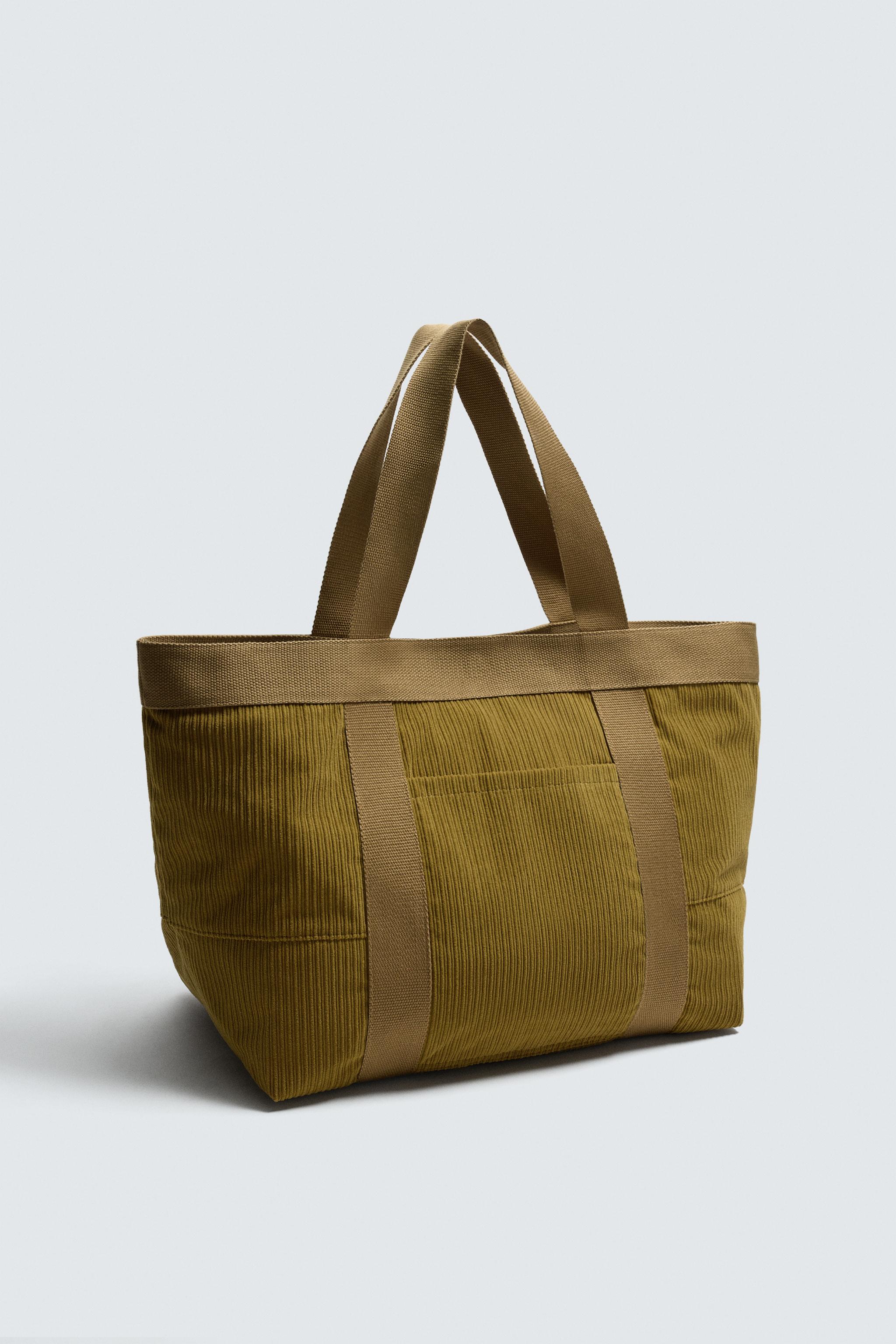 SAC SHOPPER EFFET CORDUROY
